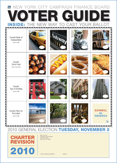 2010 General Election Voter Guide cover